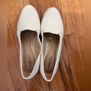 Life Stride Women's Beige Summer Espadrille Wedges - 11W